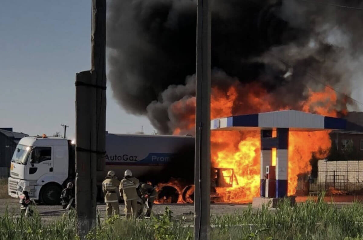 Взрывы на АГЗС